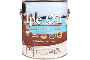 DeckWise Ipe Oil Hardwood Deck Semi-Transparent 250 V.O.C. Natural Finish, 1-Gallon