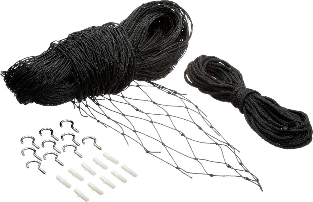 Flamingo CAT SAFETY NET SEKURA BLACK 6x3M ROPE 21,4M