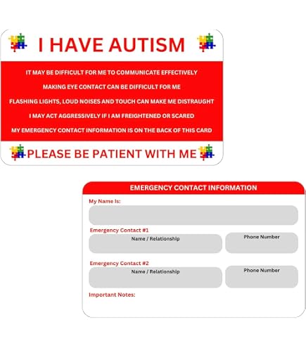 Autism Stroller For Big Kids Autism Alert Decals (2-Pack) - 3x4 ...