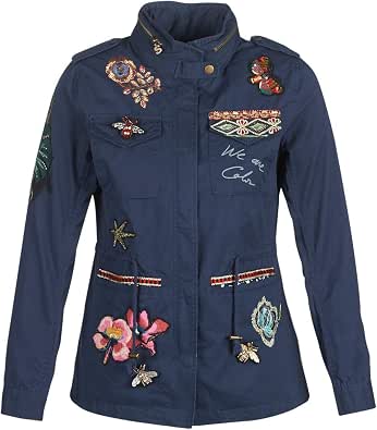 Parka Desigual Rojo - Calce Regular - Compra Ahora | Dafiti Chile