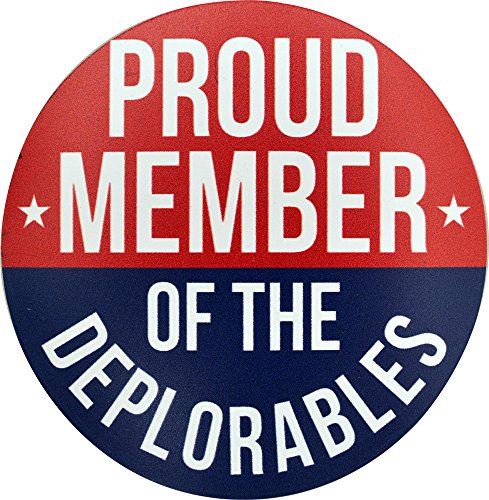 Proud Member of The Deplorables Round Magnet 4"