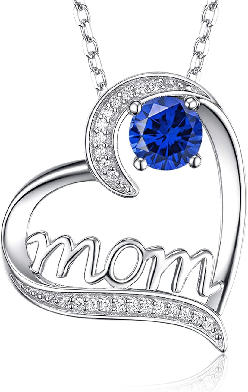 sapphire mothers necklace