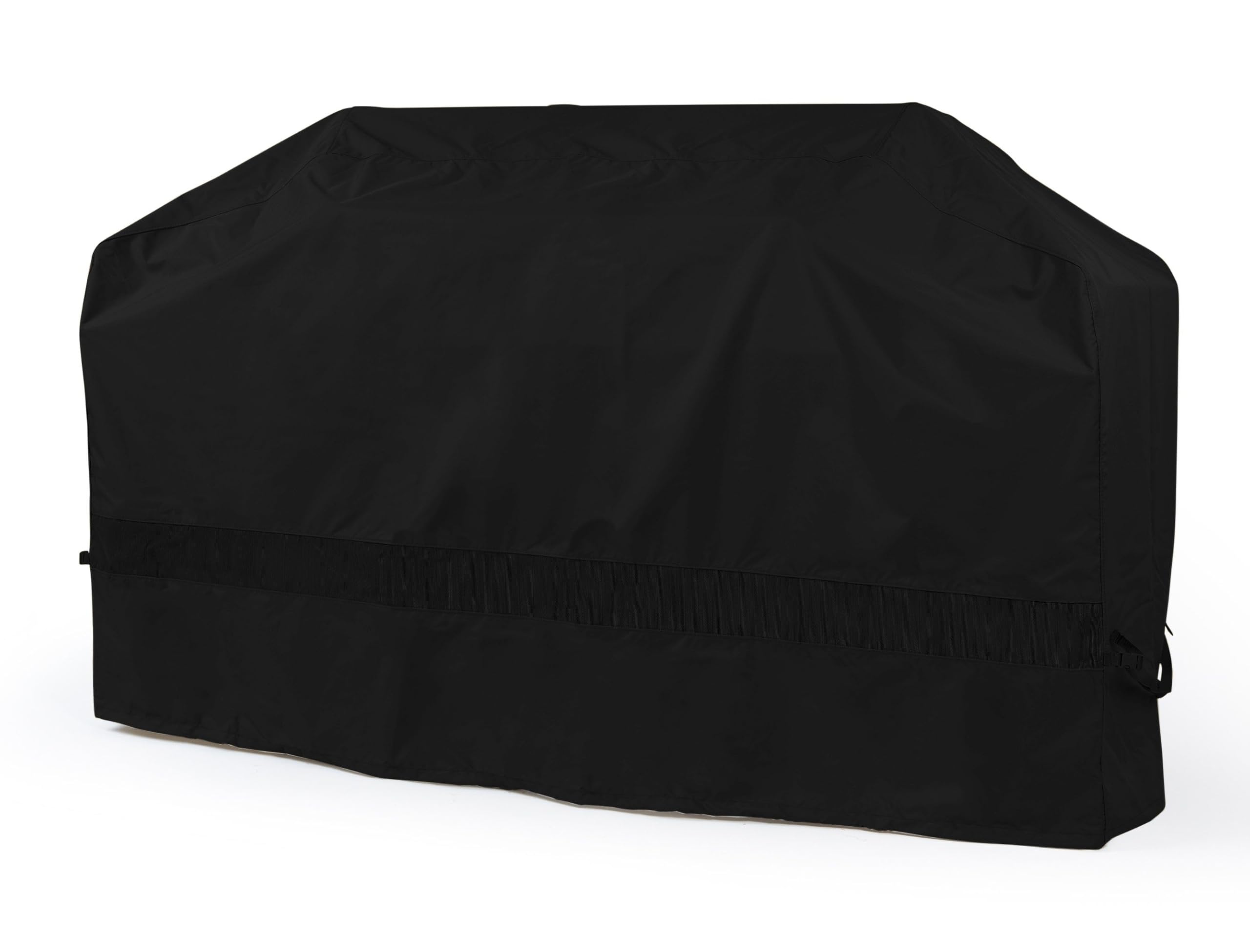 Photo 1 of Covermates Island Grill Cover - Weather Resistant Outdoor Cover, Heavy Duty BBQ Covers for Large Island, Classic 12-Guage Vinyl, 74 Inch, Black
