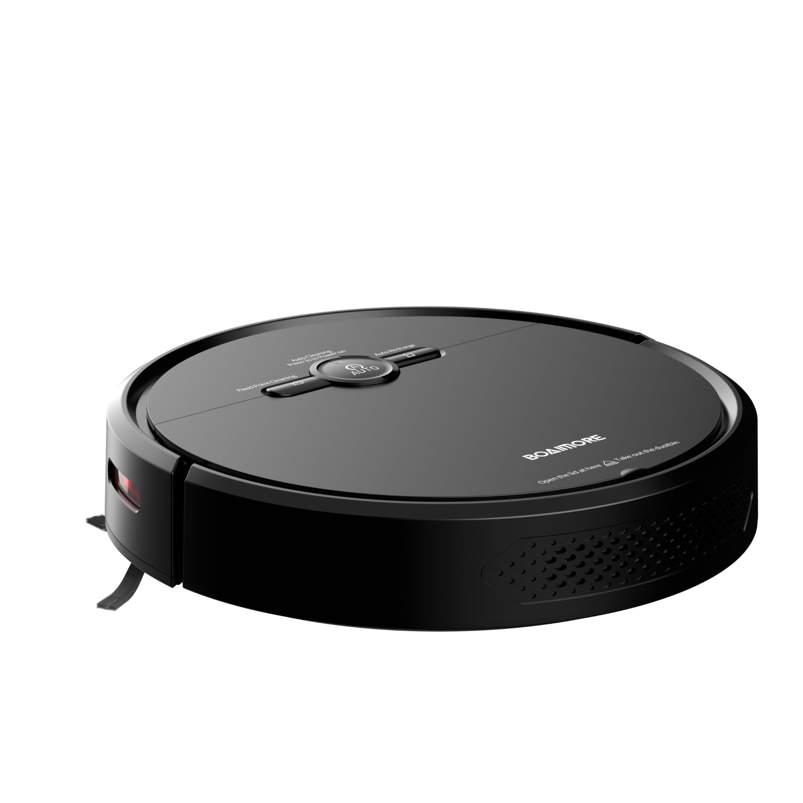 BOAIMORE D2 Robot Vacuum Cleaner, Strong Suction, 120 Mins Runtime, Slim, Low Noise, Automatic Self-Charging, Wi-Fi/App/Alexa Control, Ideal for Pet Hair Hard Floor and Daily Cleaning