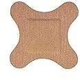 Hartmann 555903 Flex-Band Fabric Adhesive Bandage, 4-Wings, 3" Width, 3" Length, Pack of 50