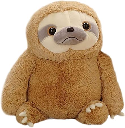 Amazon Topjinナマケモノぬいぐるみ大型ぬいぐるみナマケモノおもちゃベビードールキッズギフト 褐色 27 5インチ ぬいぐるみ おもちゃ