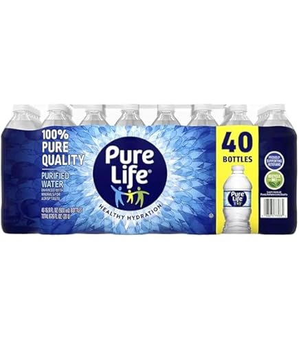 Amazon.com: Pure Life Purified Water – 16.9 fl oz (500 ml) Bottles