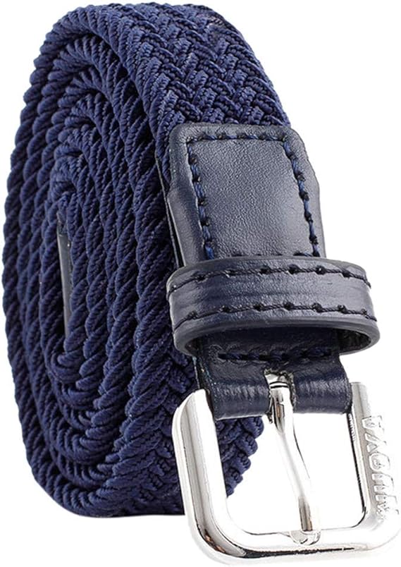 Amazon ベルトメンズ Holdego 編み込み メッシュ ビジネス カジュアル レザー 紳士 伸縮 人気ベルト 男女兼用 サイズ調整フリー 穴無し 簡単装着 ファション ブランド プレゼント 太身細身 結婚式 通勤 通学 制服用 Ny ベルト 通販