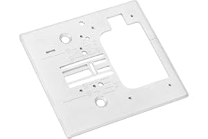 Semme Steel Sewing Machine Needle Plate for 7256 7258 7285Q S800 Experience 400 Easy Installation Performance