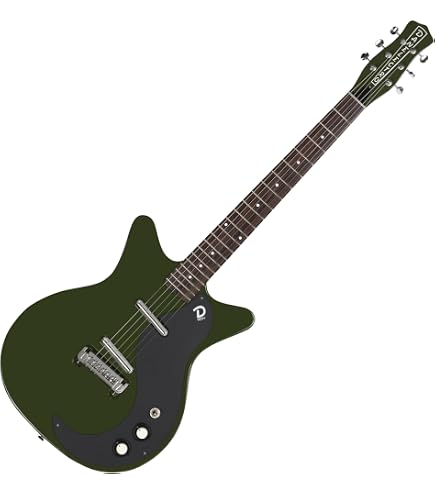 Amazon.com: Danelectro Blackout 59 Electric Guitar - Black Metal