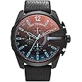 Diesel Mega Chief Stainless Steel Men's Watch with Analog or Digital Movement