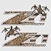 Duck Hunting Shadow Grass 4x4 Decal Set for Z71 Silverado Truck