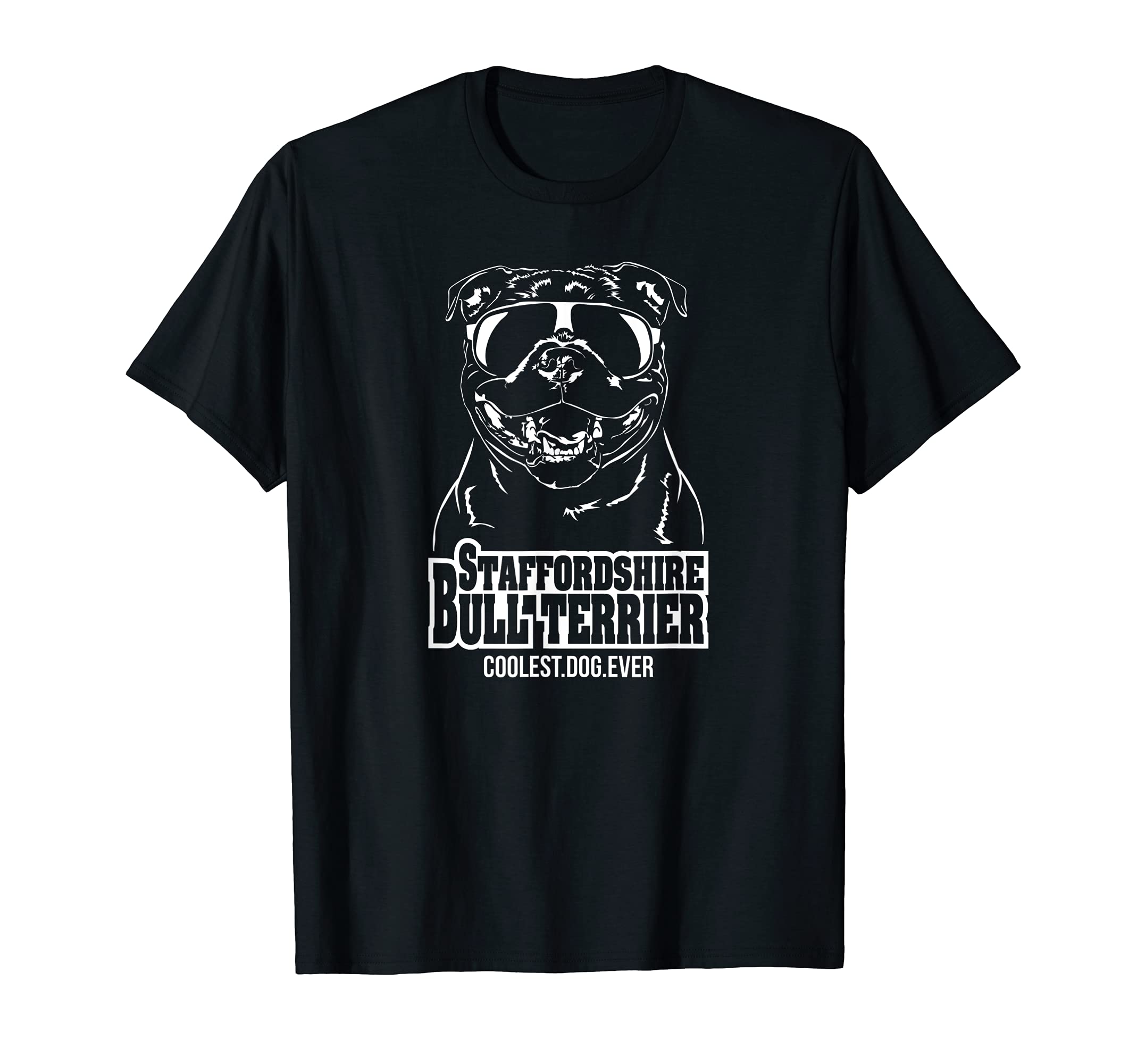 Funny Proud Staffordshire Bull Terrier coolest dog ever dog T-Shirt