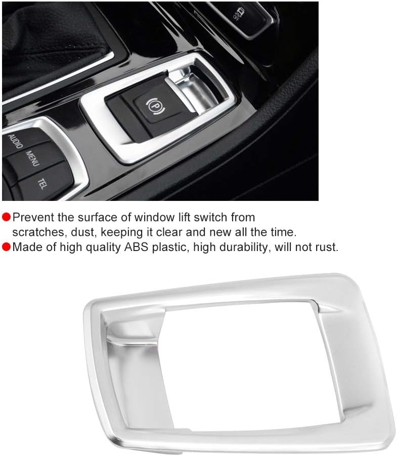 Electronic Handbrake Cover Trim Car Interior Mouldings Replacement for 2 Series Gran Tourer F45 F46 2015-2017 - Image 3