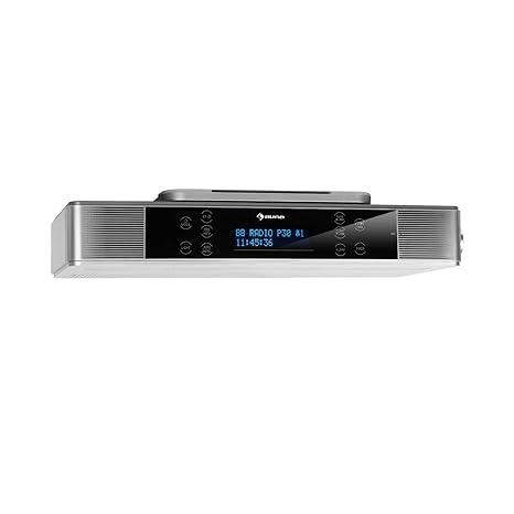 auna KR-140 Bluetooth-Küchenradio • Unterbau-Radio • DAB+/UKW Küchenradio • Freisprechfunktion • DAB+/FM • LED-Arbeitsflächen