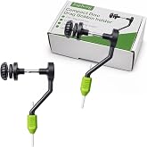 EUPHENG 2PCS Adjustable Tension Fly Tying Bobbin Holder with Disc Drag | Fly Tying Tools Lightweight Construction, Ceramic Tip for Smooth Thread Control and Precision Fits Most Thread Spools