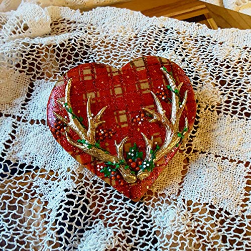Small Antlers, Silicone Sugarpaste Icing Mold, Flower Pro by Nicholas Lodge for Cake Decorating, Crafts, Cupcakes, Sugarcraft, Candies and Clay, Food Safe Approved, Made in the UK - Thumbnail 4