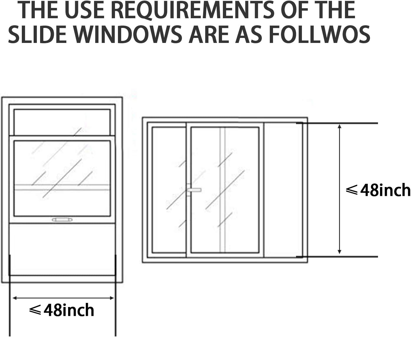 habibee Portable Air Conditioner Window Vent Kit, Kit Plate for Portable Air Conditioner, Adjustable Length Portable AC Vent Kit for Exhuast Hose of 13cm/5.1 Inch: Home & Kitchen