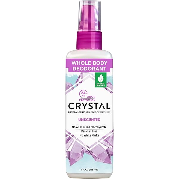Crystal Body Deodorant Travel Stick – Unparfümiert, 1,5 Oz (Reisegröße)
