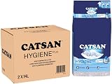 Catsan Hygiene Cat Litter 28L Two Pack Non-Clumping Odour Control view 9