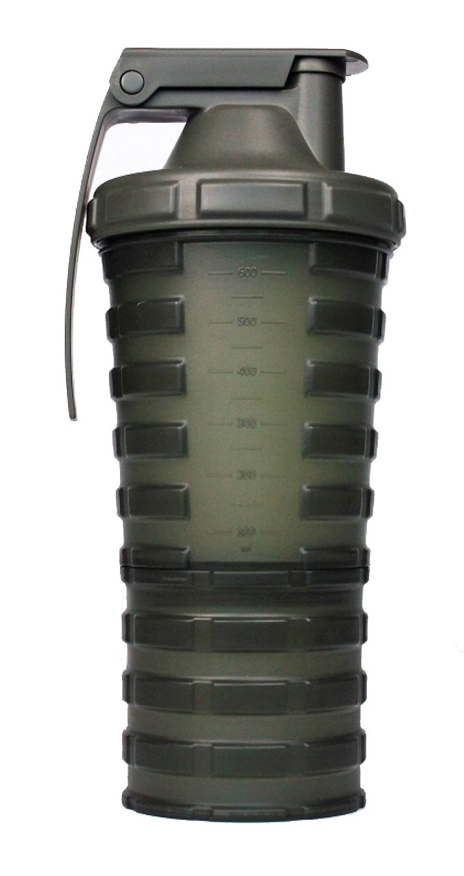 Grenade Shaker with Capsule Storage Facility, Army Green