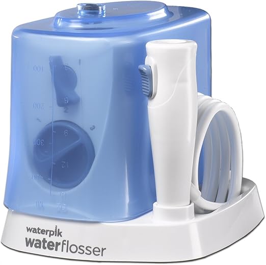 Waterpik WP700E2 - Kit de cuidado dental, color blanco y azul