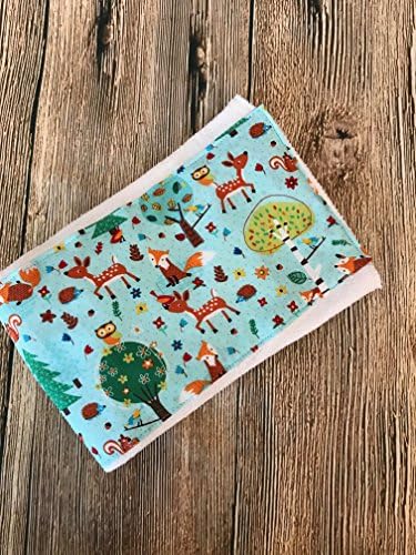 Woodland Animal Burp Cloth
