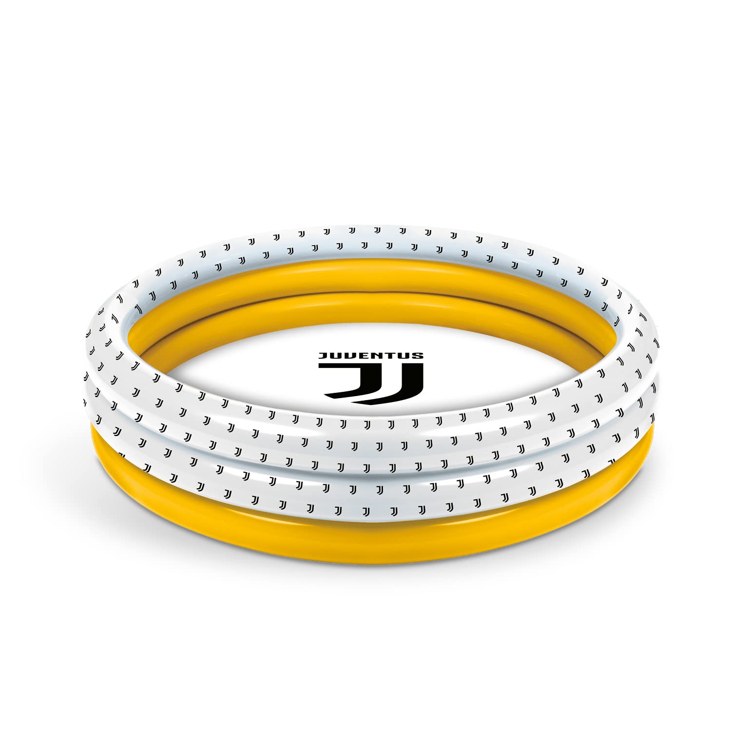 Mondo Toys - F.C. Juventus | 3 Rings Pool - Inflatable Pool for Children 3 Rings - Diameter 100 cm - Capacity 84 Litres - 16868