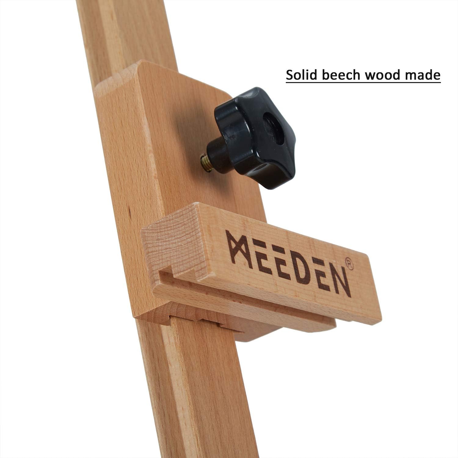 MEEDEN Studio H-Frame Easel with Art Supply Storage Drawer - Image 3