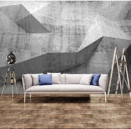 Yosot 3d Tapeten Wandbild Benutzerdefinierte Wohnzimmer Schlafzimmer 3 D Industrial Style Korpergeometrie Kreative Zeitung Retro Wandbild 250cmx175cm Amazon De Baumarkt
