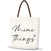 HQLOW Reusable Canvas Grocery Bags for Women