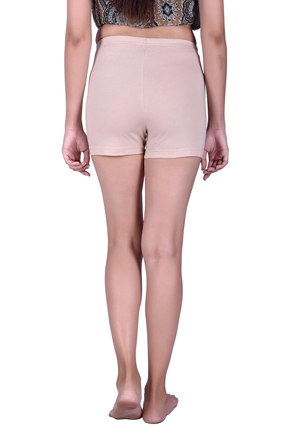 letizia women's cotton cycling, yoga, jogging shorts/innerwear tights, shorties