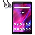 Lenovo 2023 Tab M8 (4th Gen) 8" Tablet, WiFi, 32GB Storage, 8" Touchscreen Display, MediaTek Helio A22 Processor, Android 12, Iron Grey, BROAG Cable