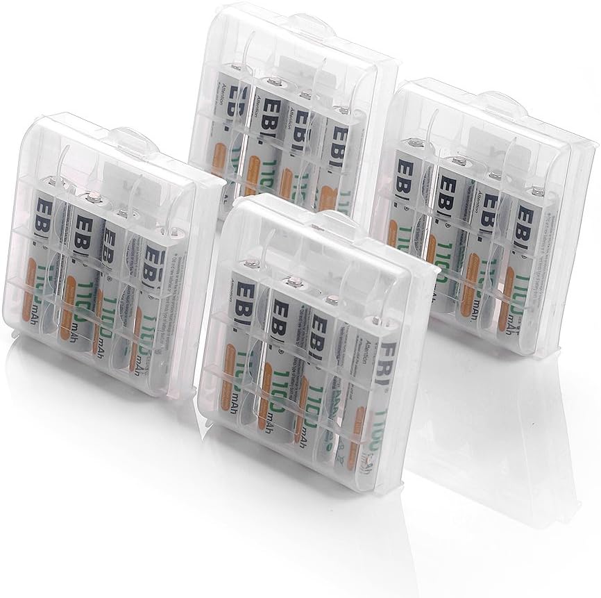 EBL Rechargeable AAA Batteries 16-Packs (ProCyco 1100mAh) with AA AAA Smart Battery Charger: Health & Personal Care