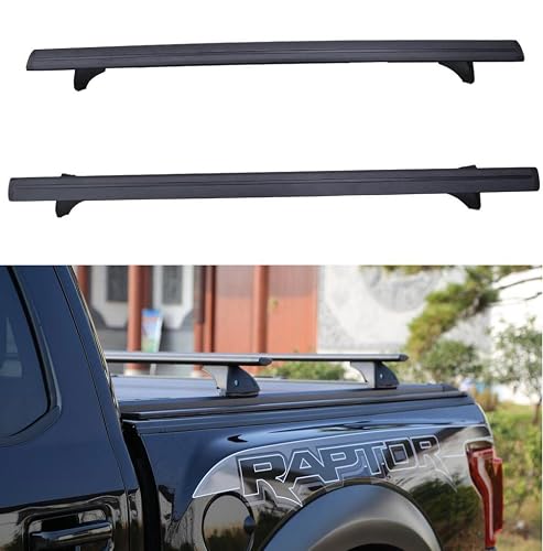 Rosy Racks ROSY PIXEL 2 Pcs Roof Rack Cross Bars for Truck Bed, Adjustable Truck ...