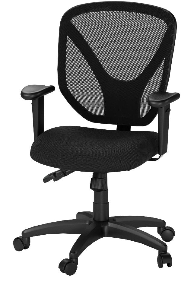 Amazon Com Realspace Mftc 200 Multifunction Ergonomic Super Task Chair Black Furniture Decor