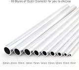 VictorsHome 6063 Aluminum Round Tube 8mm OD 2mm Wall 300mm Length Seamless view 4