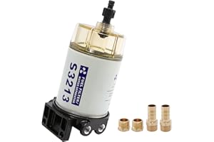 35-60494-1 S3213 18-7932-1 18-17928 35-809097 Fuel Filter Water Separator with 3/8" Barb x 1/4" NPT Fittings Replacement for 