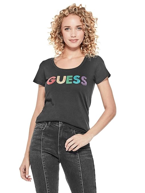 guess graphic tees womens