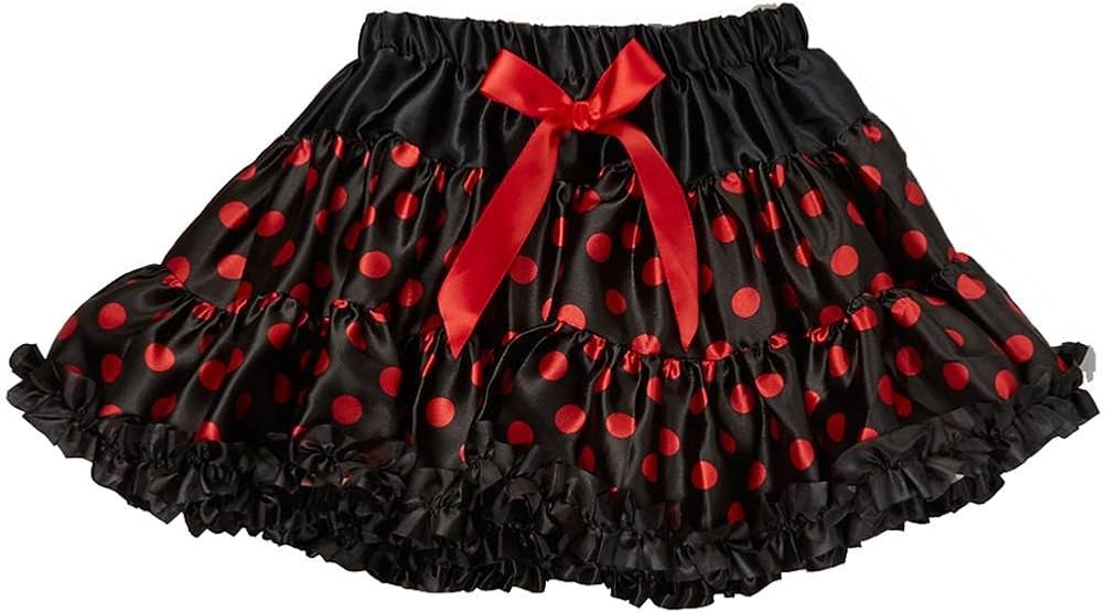 red polka dot tutu skirt