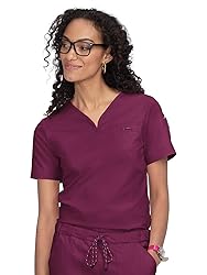 KOI Stretch 1059 Georgia Top Wine XXS