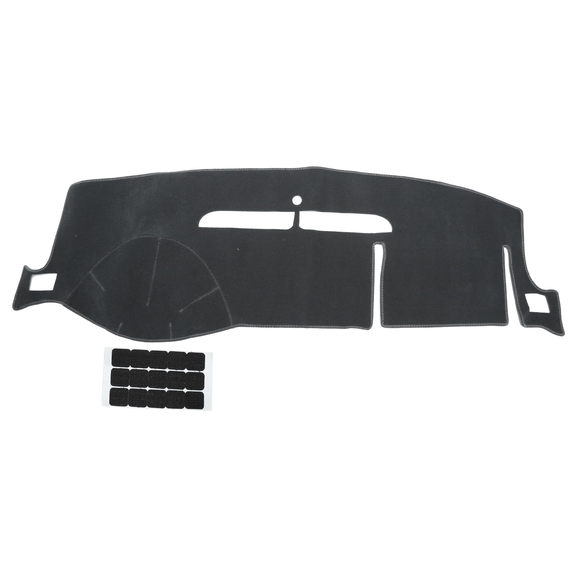 Photo 1 of **MISSING STICKERS**VekAuto Dash Cover Kit Compatible for Chevrolet Avalanche 2007-2013, Durable Polyester Gray Center Console Dashboard Cover Pad Carpet with Sticker