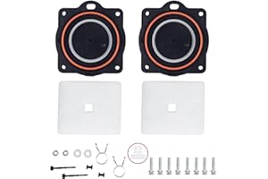 KARBAY HP60/80 Air Pump Rebuild Kit for Hiblow HP 80, HP 60 Aerators, HP-80-0110, Included Diaphram, Filter and Screws Kit.
