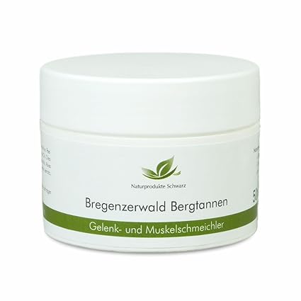 Naturprodukte Schwarz - Bregenzerwald Bergtannen - Gelenk- und Muskelschmeichler, 50ml