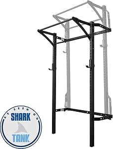 PRx Performance Murphy Rack Fold Up, Wall Mounted Squat Rack, 90 Inch Uprights, Space Saving Home Gym Equipment