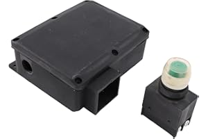 RASTKY Durable Replacement Electric Pump Engine Switch Box for 4-8 Ton Universal Voltage Control for Hydraulic Electric Log S
