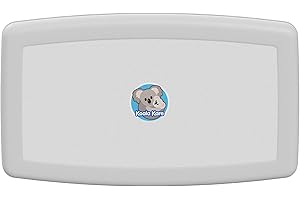 Koala Kare Surface-Mounted Horizontal Baby Changing Station, Model KB300-05 (White Granite)
