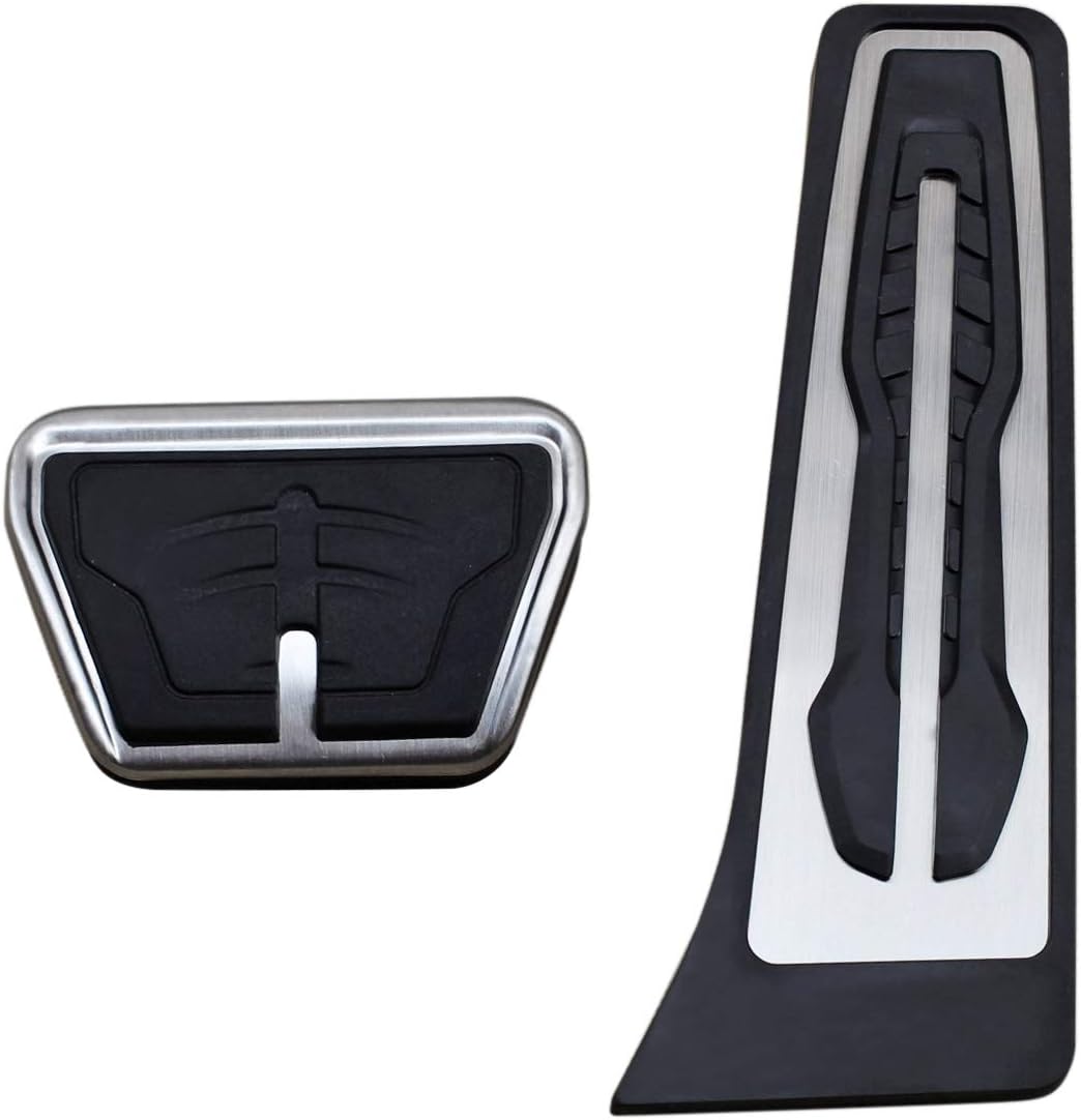 AutoBig Gas Brake Pedal Cover Set for BMW X3 X4 X5 X6 X7 2 3 4 5 6 7 Series G20 F30 G30 G11 G01 G02 G05 G06 F15 F16 F22 F25