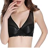 Hurrg Womens Comfy Demi No Underwire Push Up Plus Size Breathable Bra Underwear at Amazon Women 