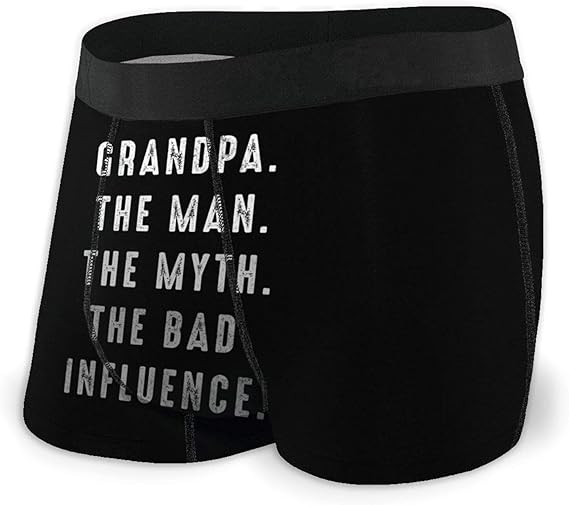 Amazon.com: Grandpa Funny Sarcast Mens Underwear Breathable Boxer Brief